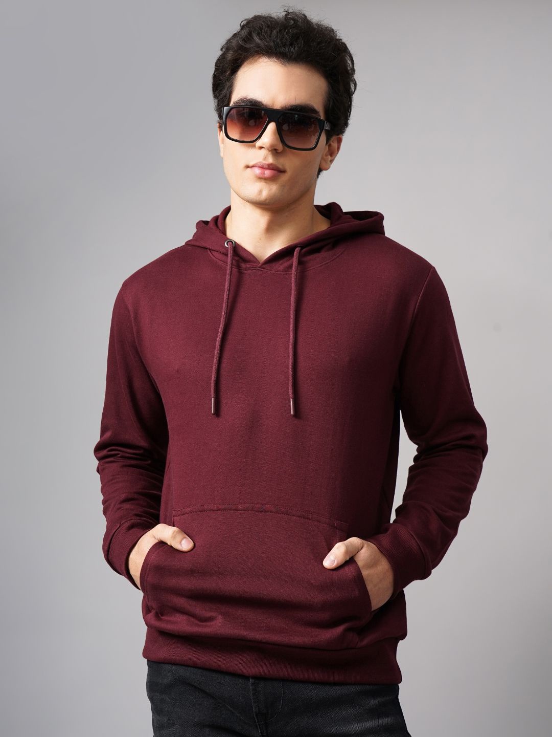 

PAUL STREET Unisex Hooded Sweatshirt, Maroon