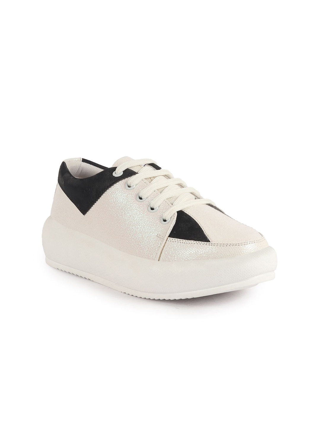 

FAUSTO Women Round Toe Lightweight Sneakers, White