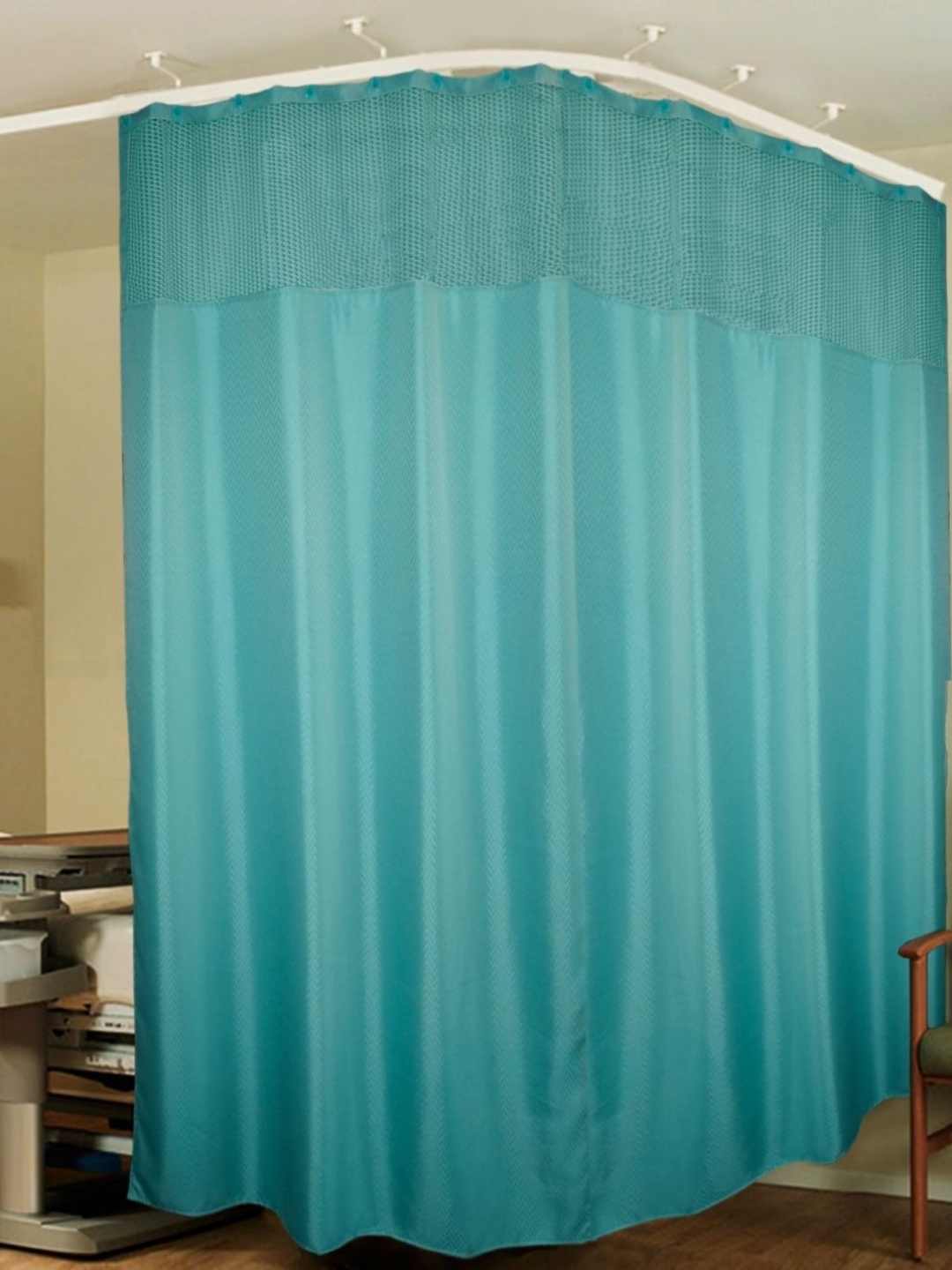

Lushomes Green Long Door Curtain