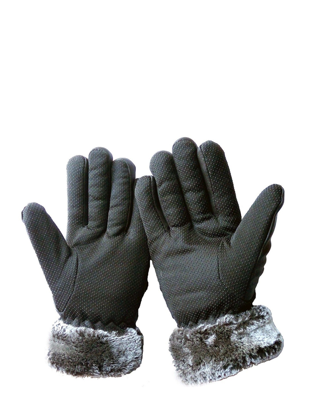 

Alexvyan Women Winter Gloves, Black