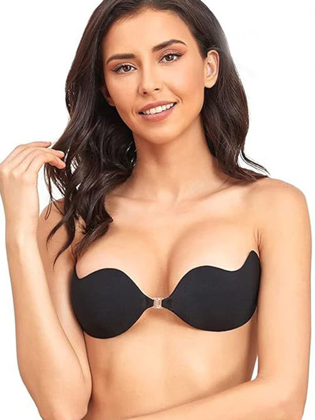 

Softwrap Bra Half Coverage Lightly Padded, Black