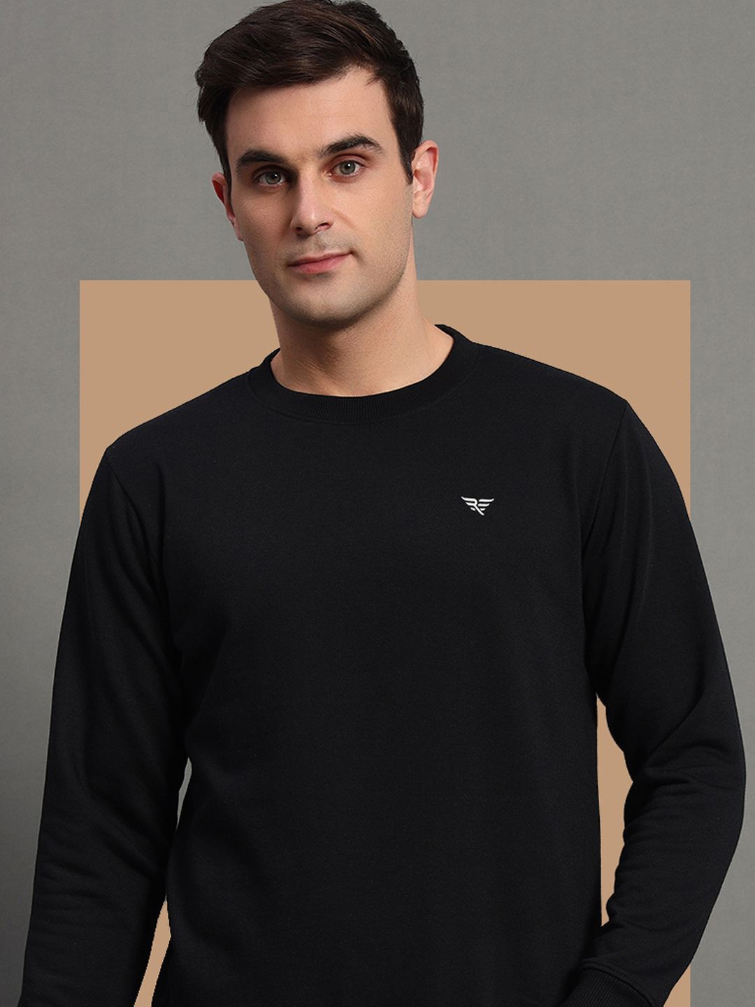 

RISS Men Sweatshirt, Black