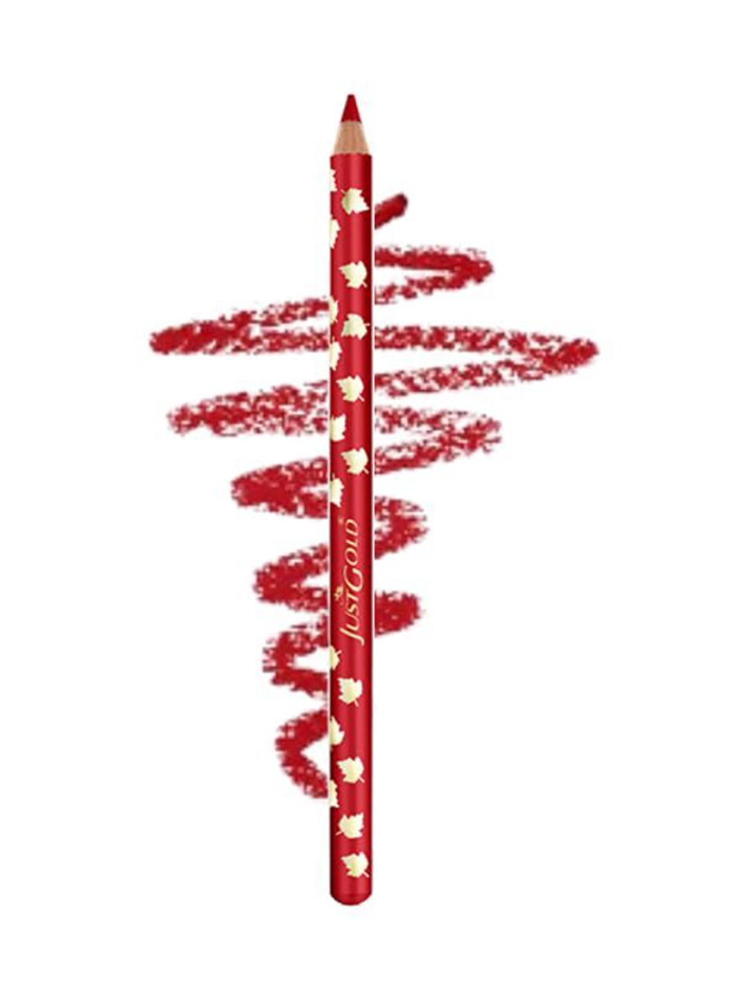 

JUSTGOLD Bold Matte Long Pencil Lip Liner - 1.2 g - Shade -115, Red