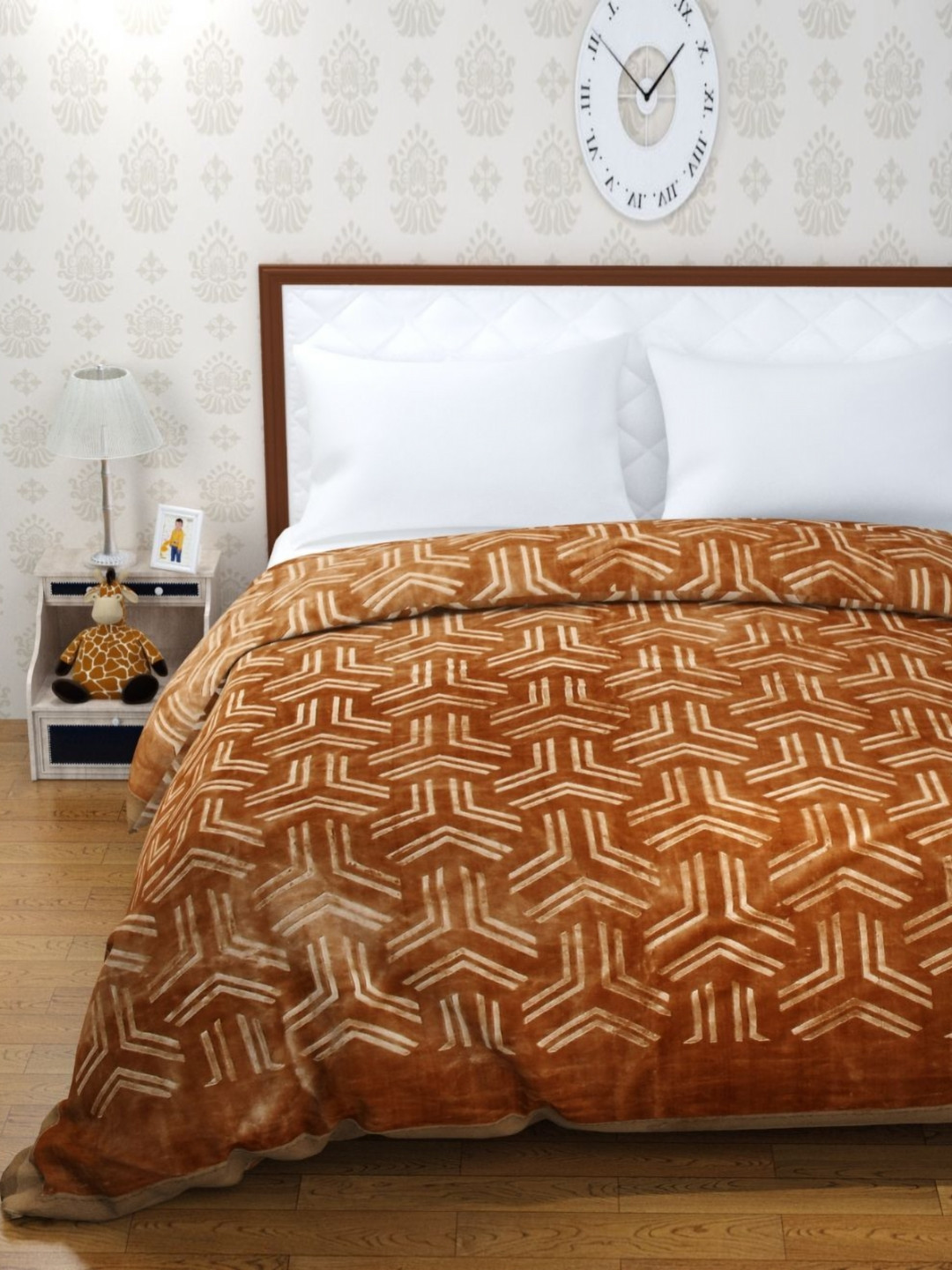 

Florida Brown Mink Double Bed Blanket