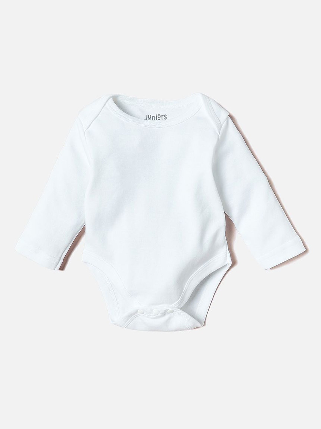 

Juniors by Babyshop Infants Boys Cotton Bodysuits, White