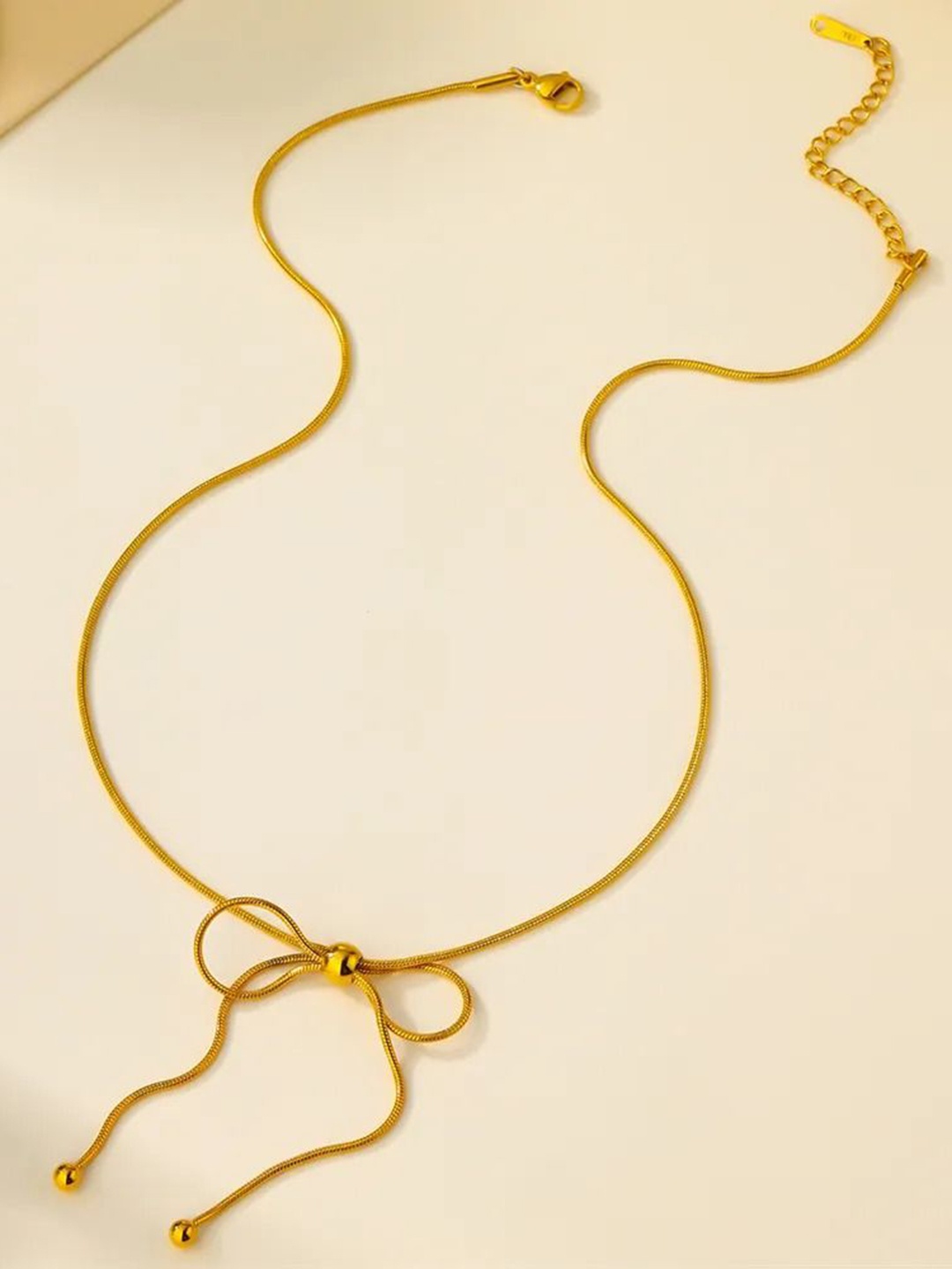 

DIVASTRI Gold-Plated Stainless Steel Anti Tarnish Minimal Chain