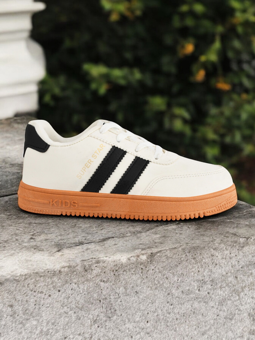 

Lil Lollipop Unisex Kids Striped Fashion, Off white