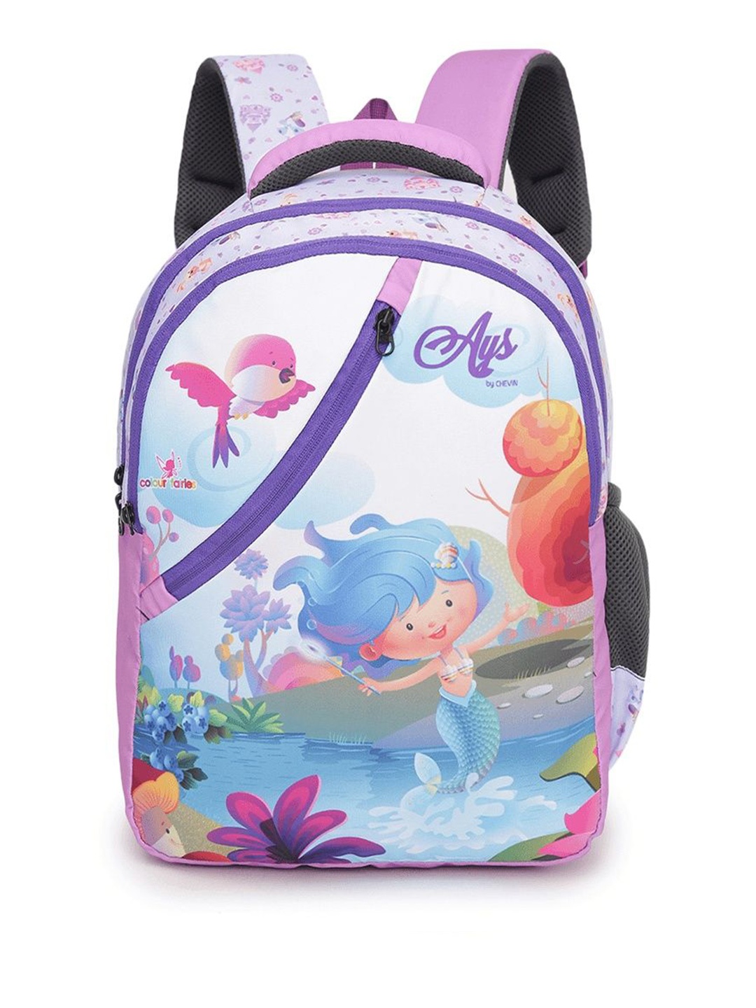 

CHEVIN Unisex Graphic Backpack, Purple