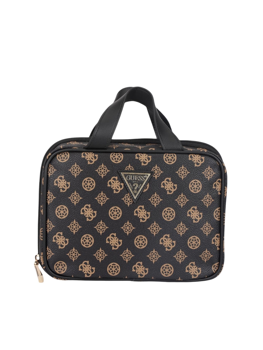 

GUESS Other Prints Vanity Bag Travel Accessory, Brown