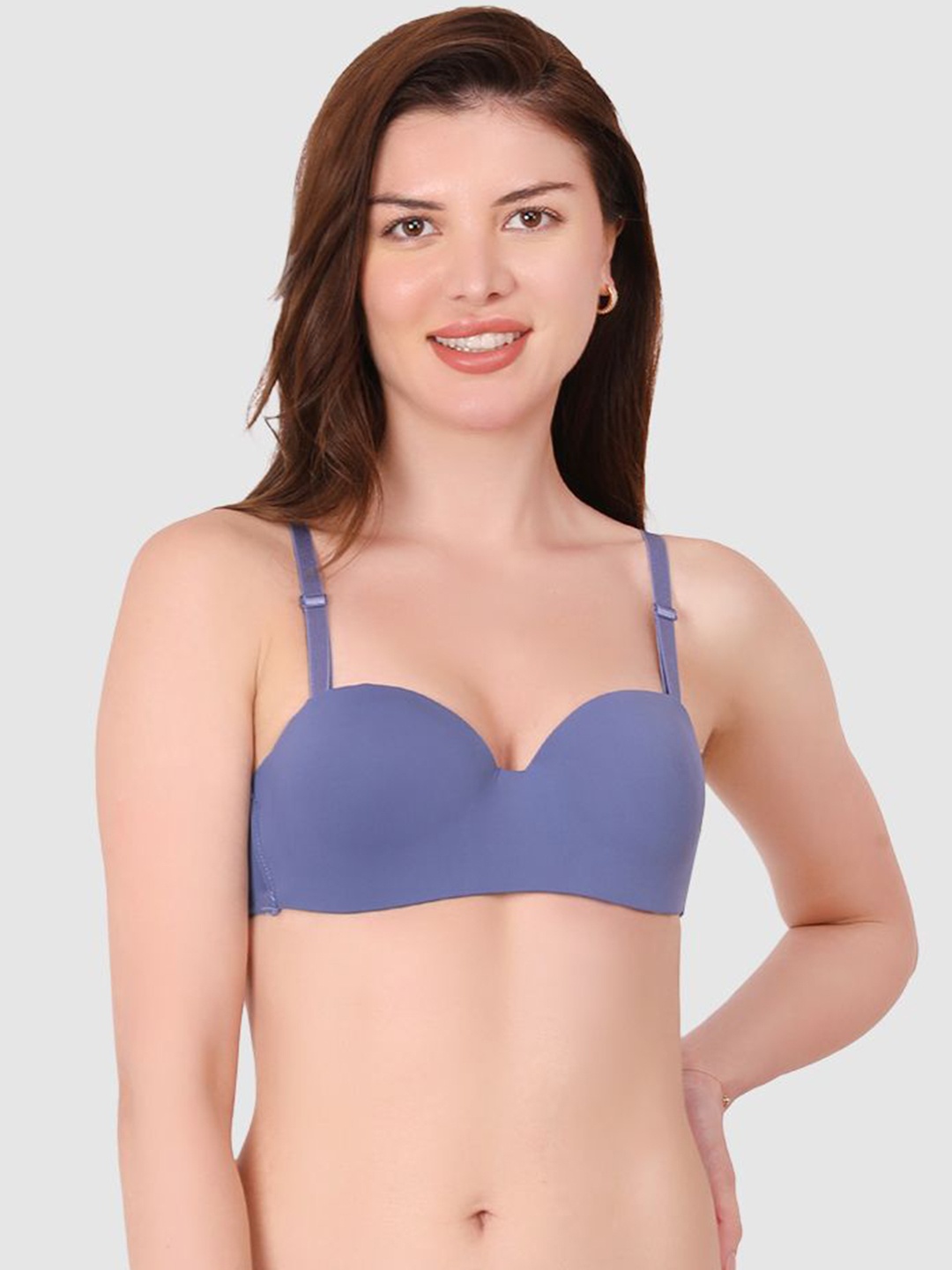 

BRACHY Bra Medium Coverage Underwired Lightly Padded, Blue