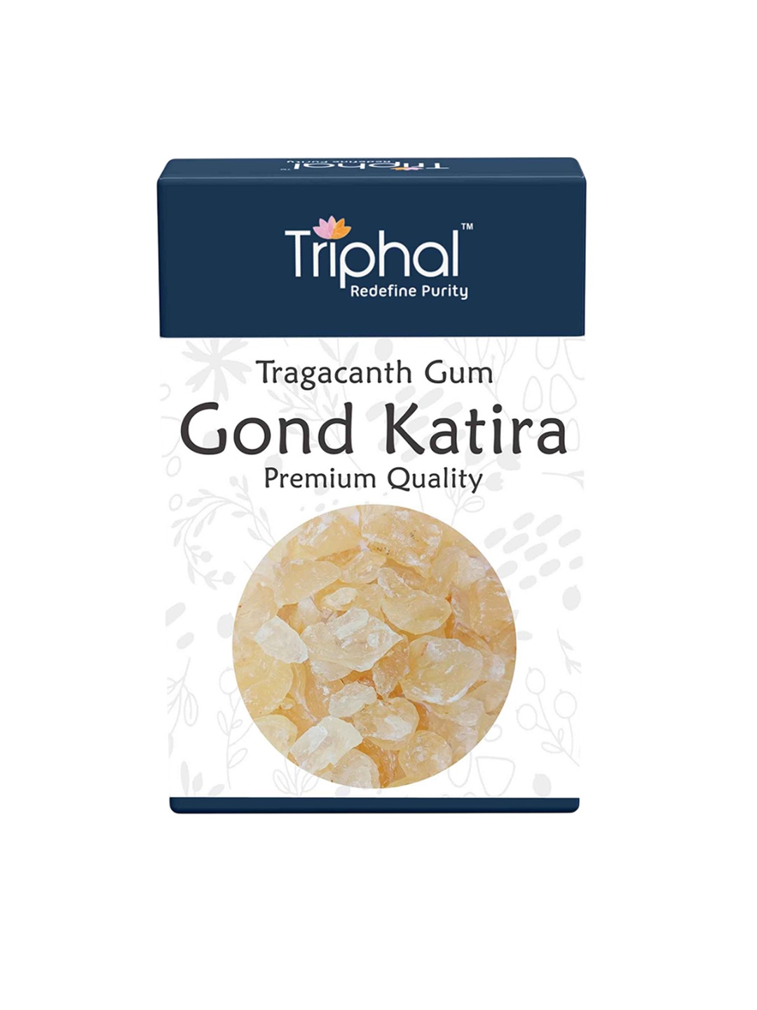 

Triphal Premium Quality Gond Katira - 200 g, White