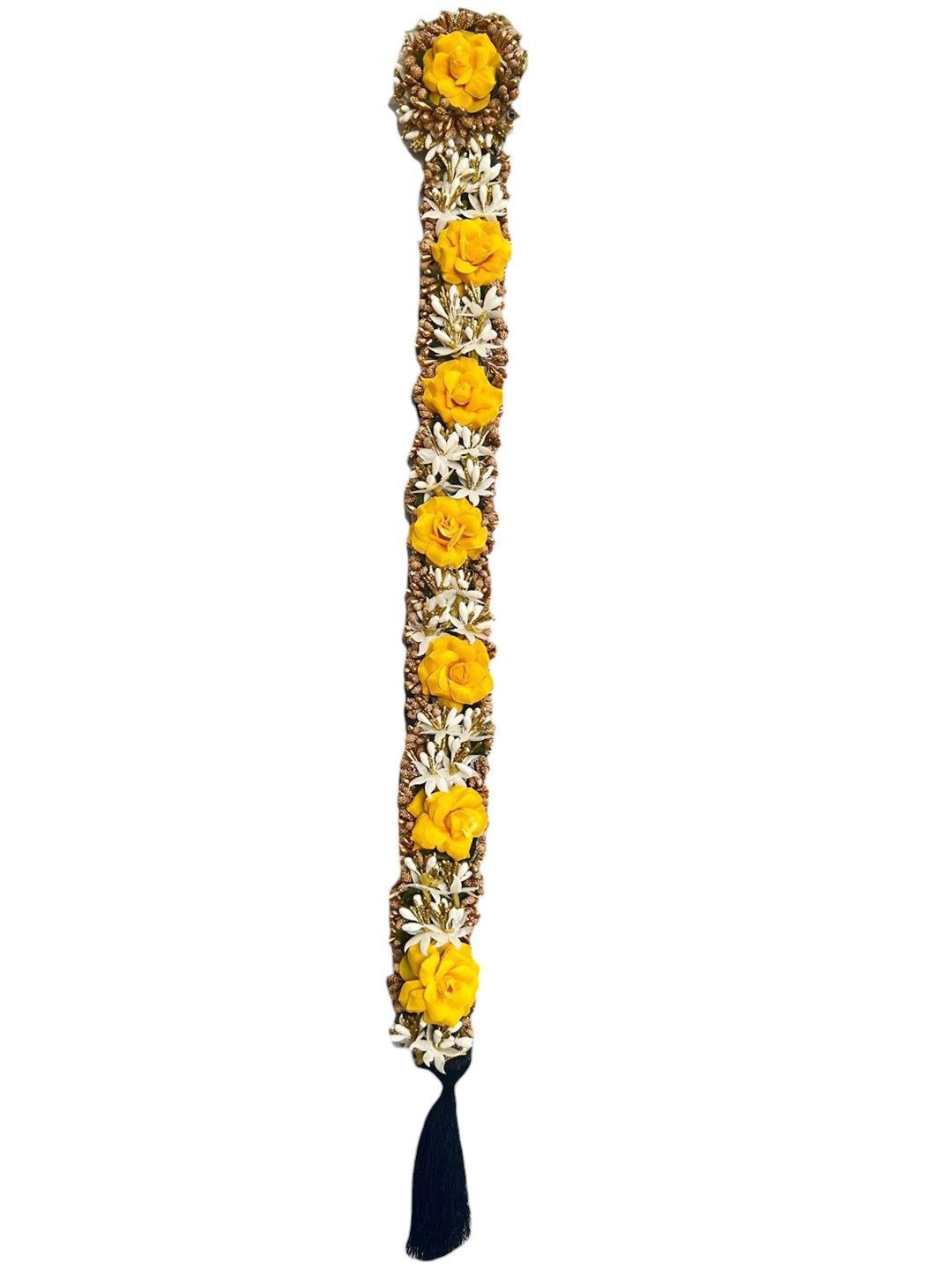 

VAGHBHATT Women Hair Accessory Set of, Yellow