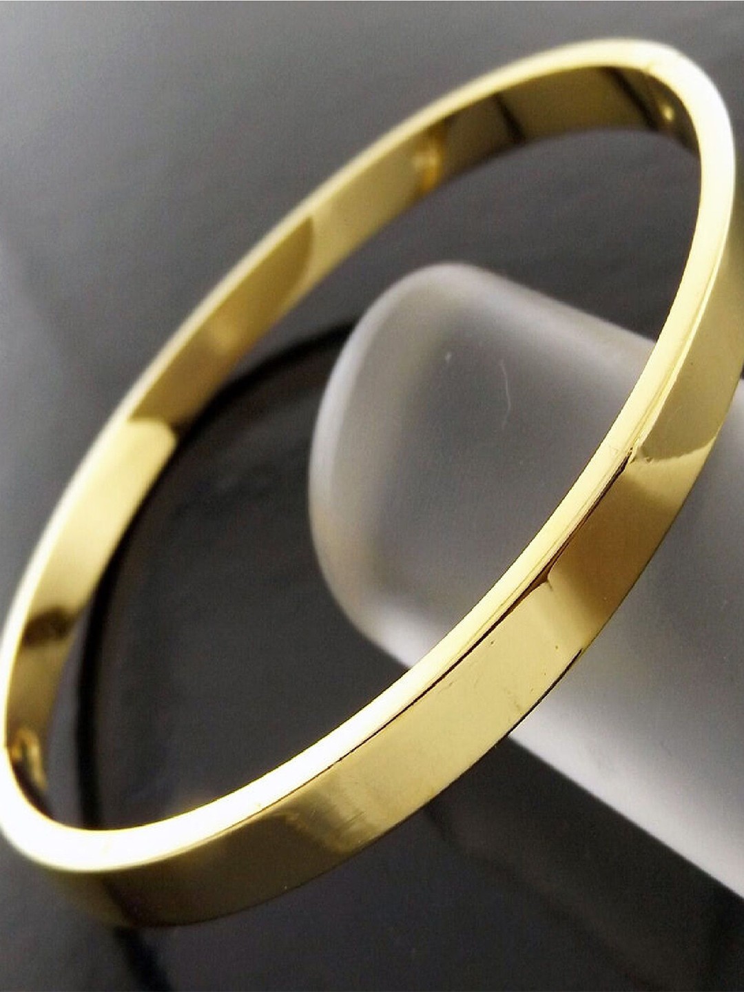 

RUHI COLLECTION Unisex Hand Painted Gold-Plated Cuff Bracelet