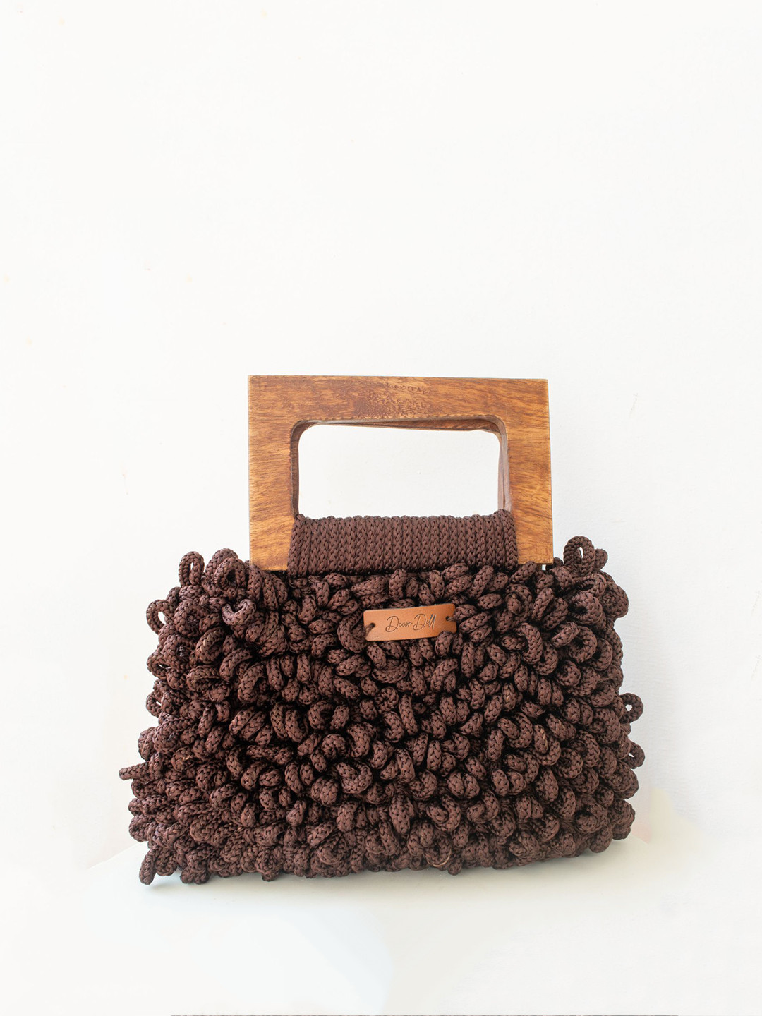 

DECORDILL Bucket Handheld Bag, Brown