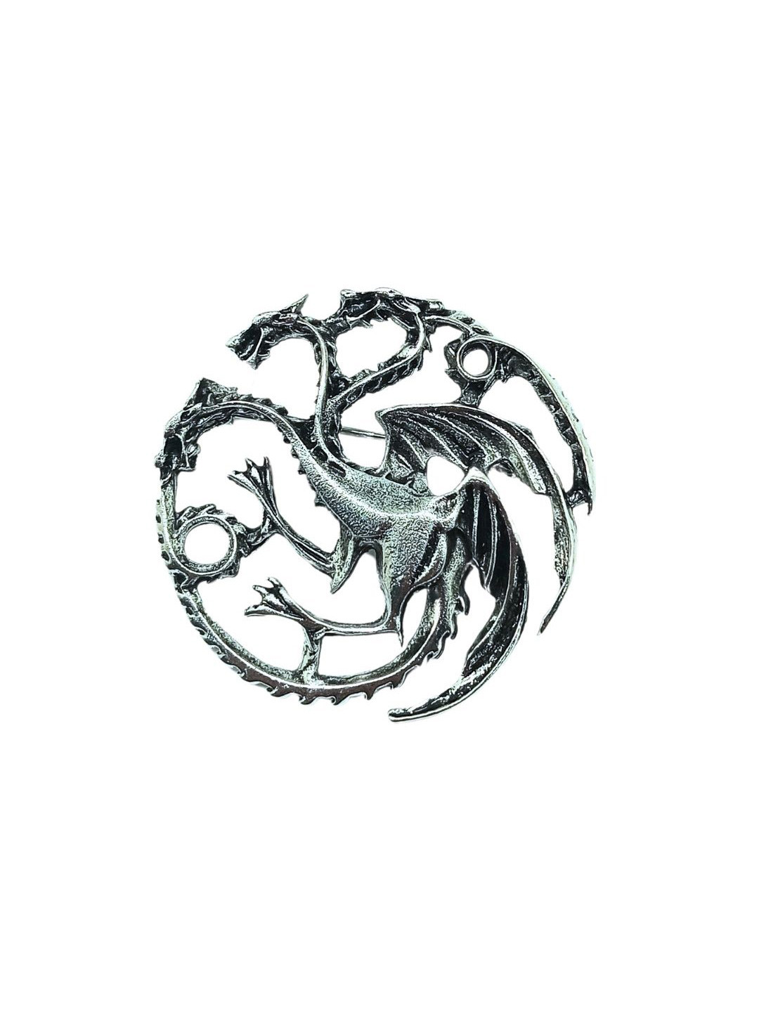 

The Tie Hub Men Brooch, Silver