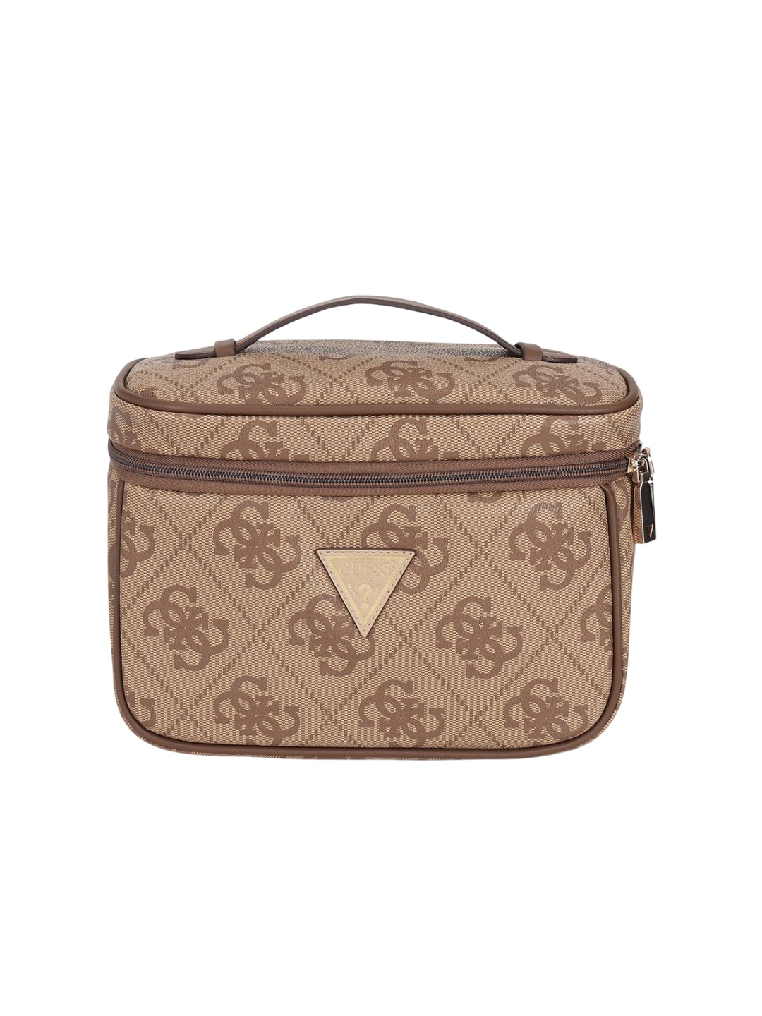 

GUESS Other Prints Vanity Bag Travel Accessory, Brown