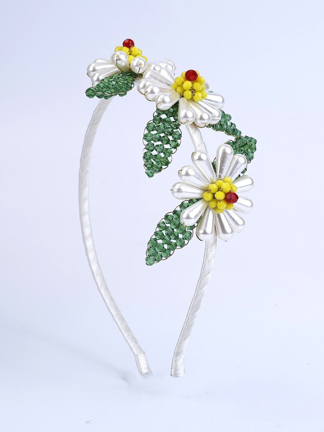 

Choko Girls Embellished Hairband, Off white