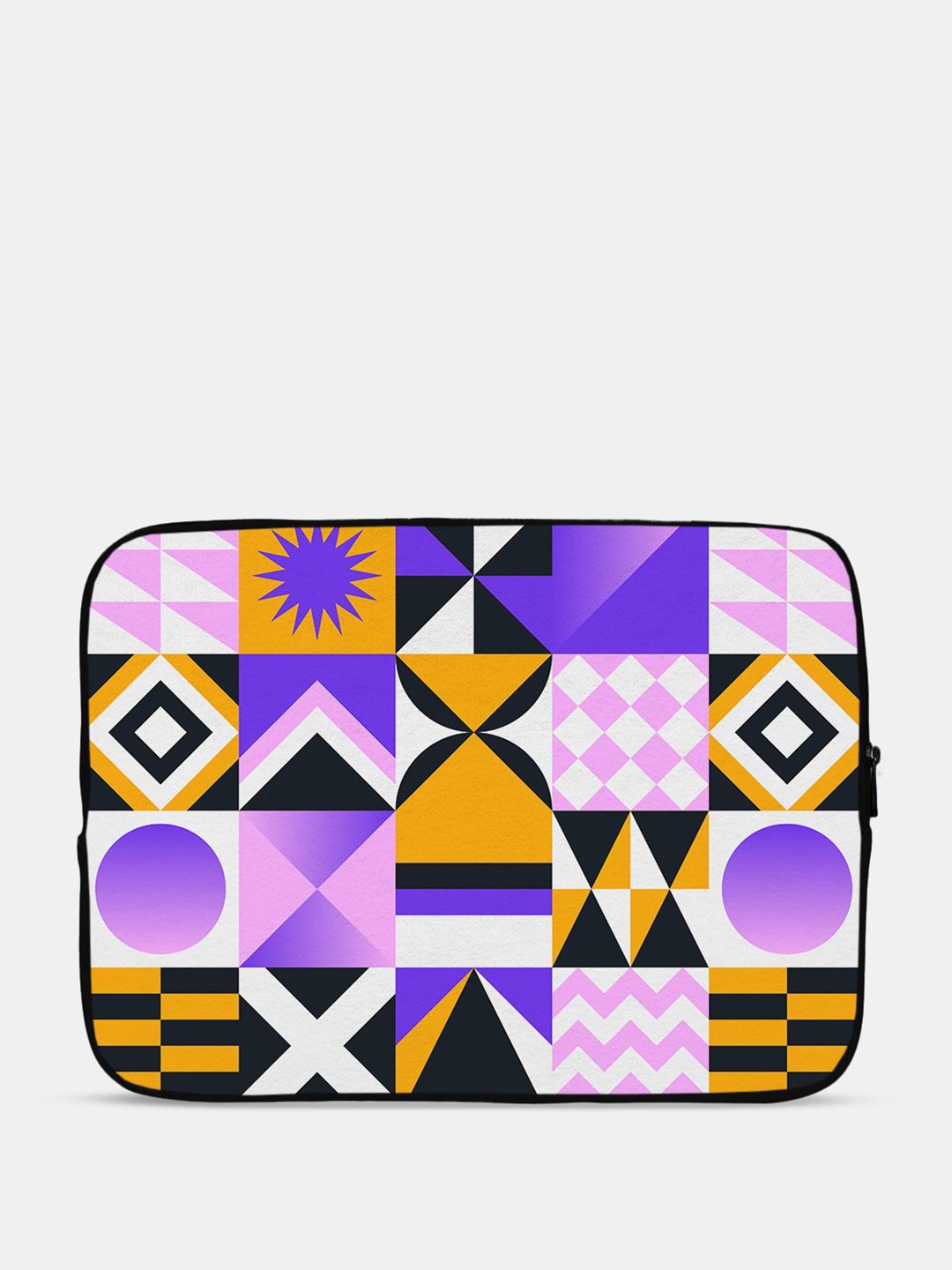 

THREADCURRY Unisex Printed Laptop Sleeve, Purple