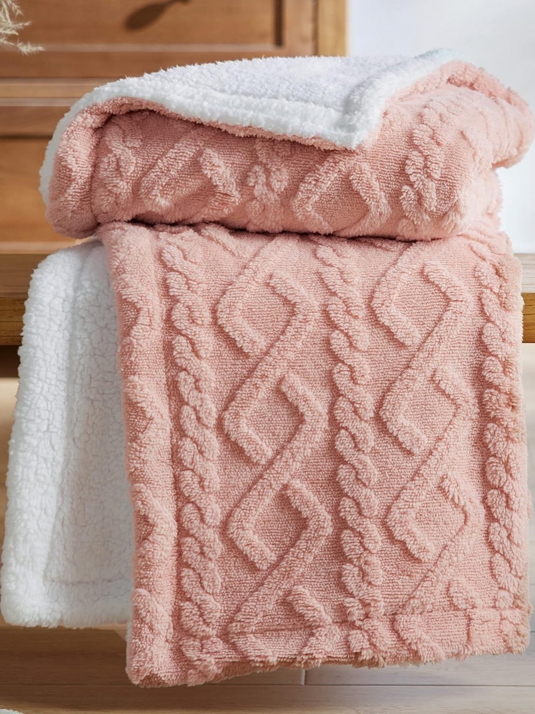 

bsb home Orange Heavy Winter 500 GSM Single Bed Blanket