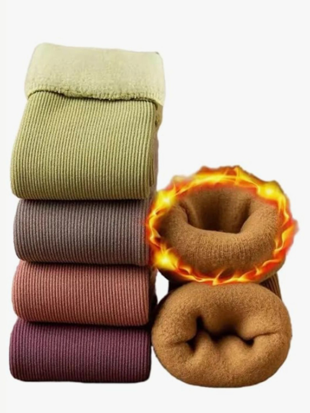 

SECRETS BY ZEROKAATA Pack Of 4 Above Ankle Length Socks, Assorted