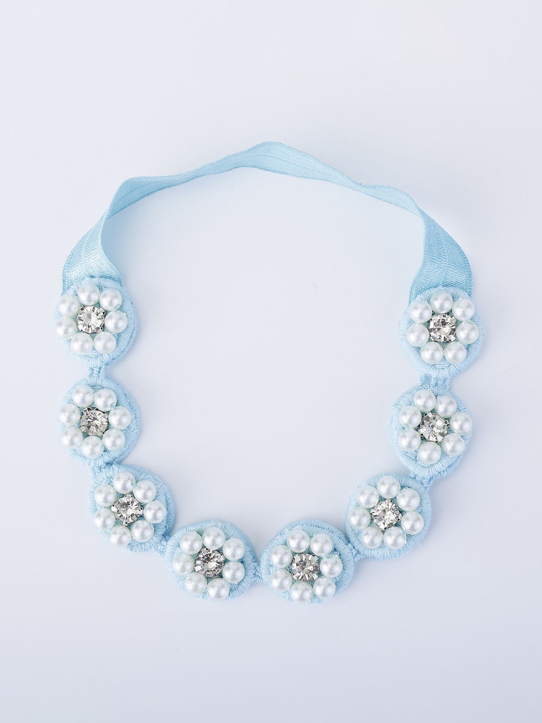 

Choko Girls Embellished Hairband, Blue