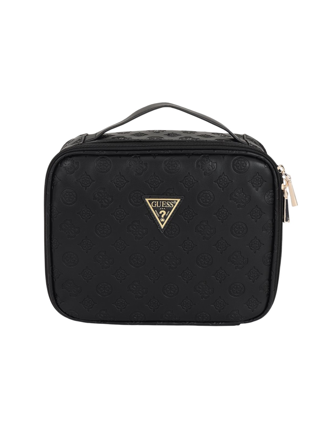 

GUESS Textured Vanity Bag Travel Accessory, Black