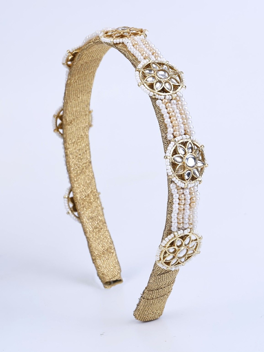 

Choko Girls Embellished Hairband, Gold