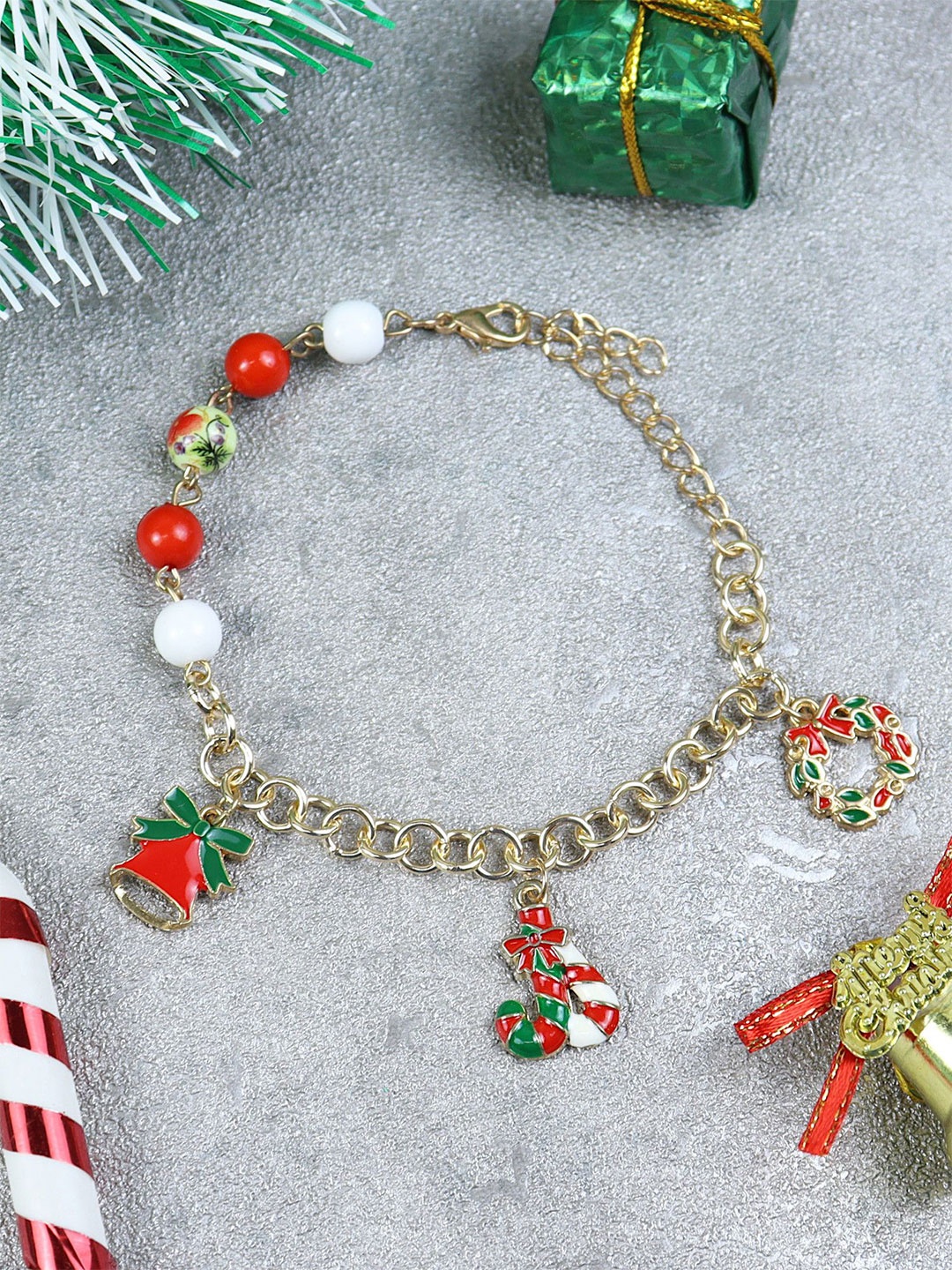 

Asthetika Kids Girls Charm Bracelet, Gold