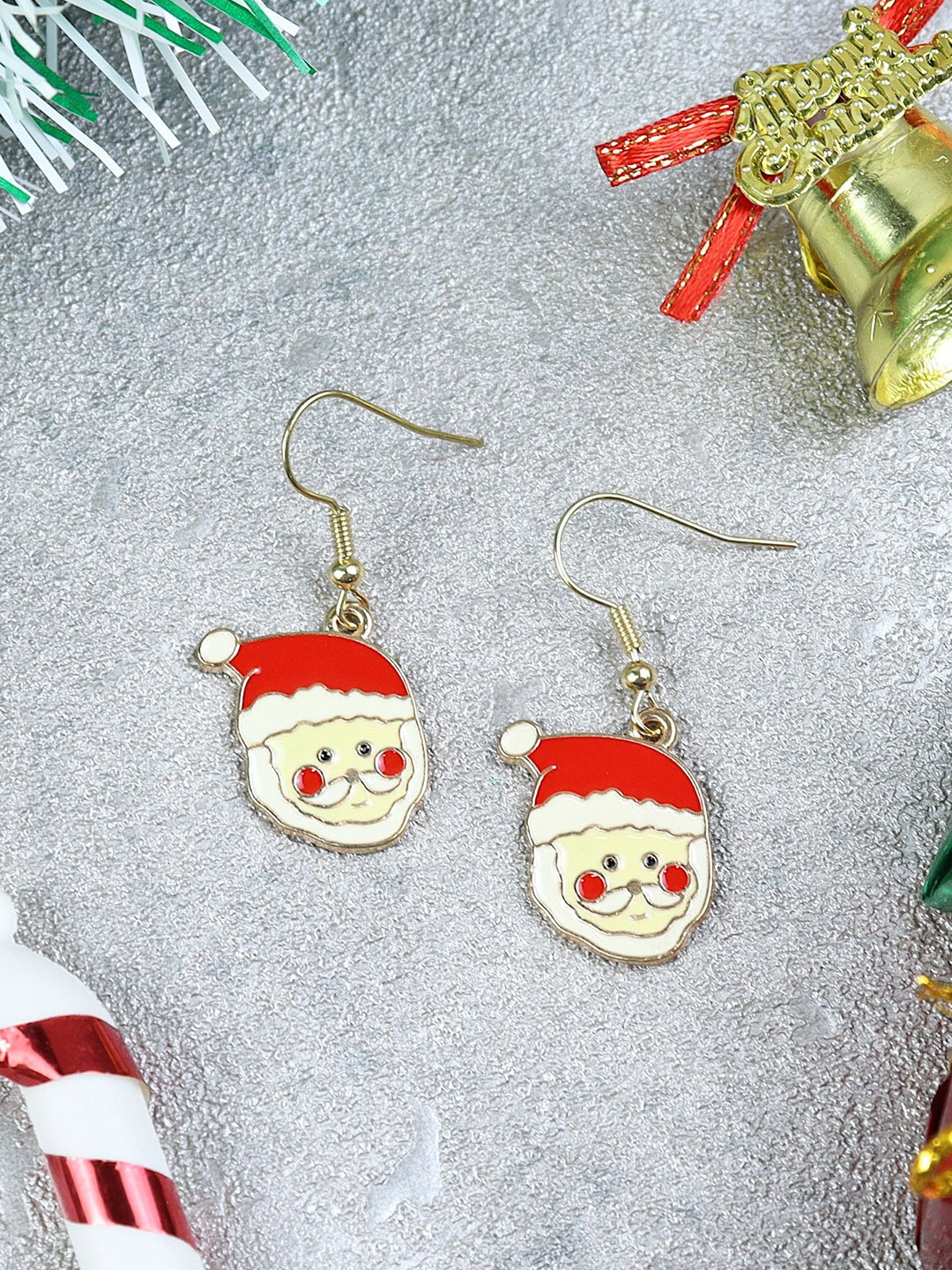 

Asthetika Kids Quirky Drop Earrings, Red