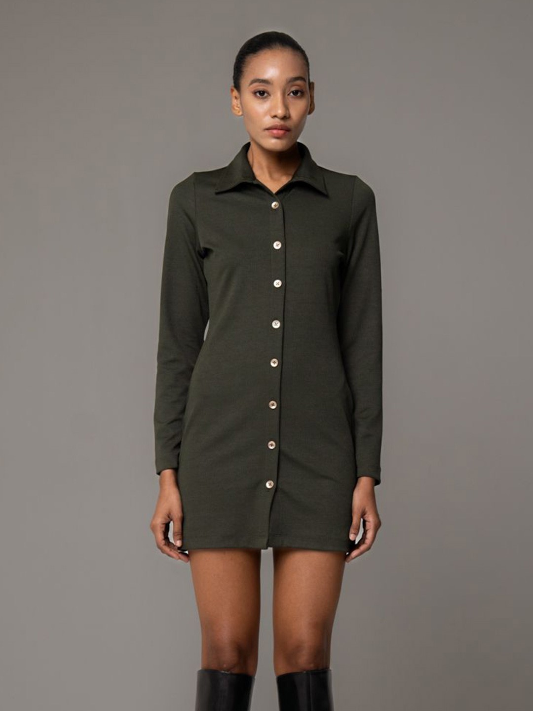 

SOTBELLA Bodycon Mini Dress, Green
