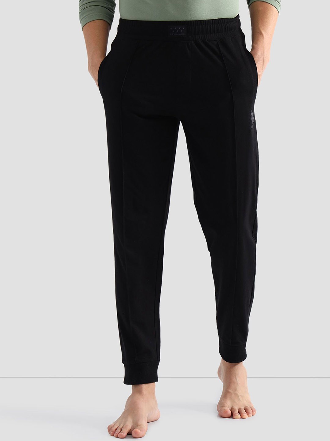 

U.S. POLO ASSN. Cotton Relaxed Fit Lounge Joggers, Black