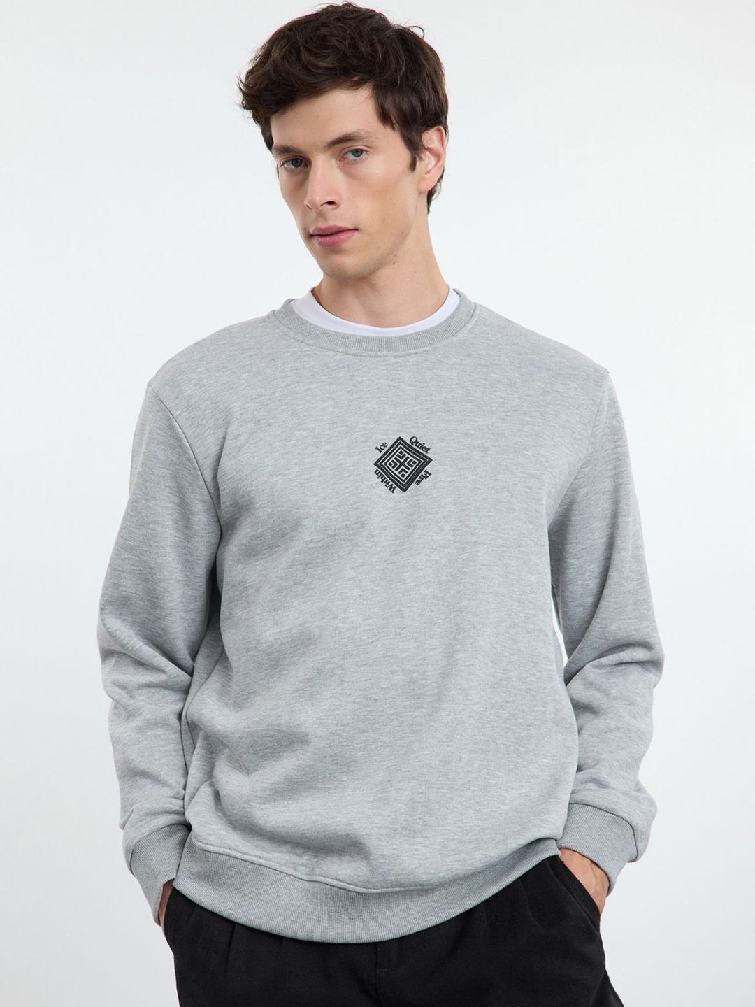 

Trendyol Men Sweatshirt, Na