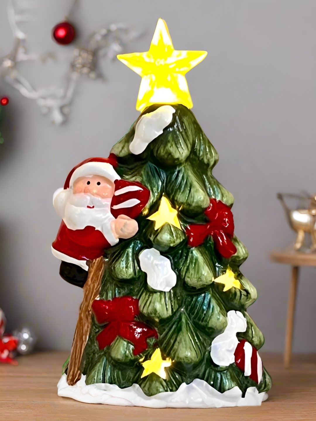 

Timaya's Decor Green Showpiece
