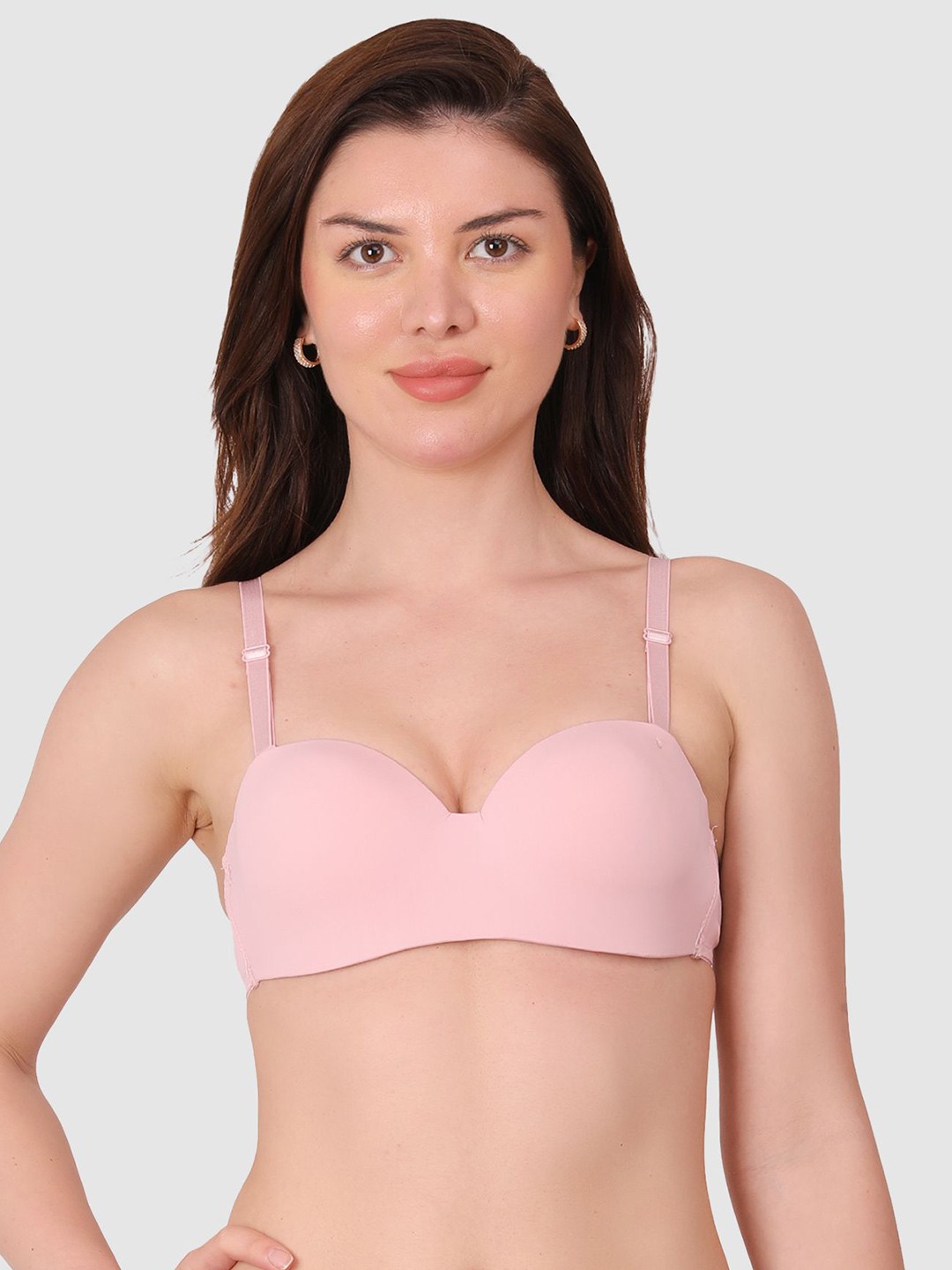 

BRACHY Bra Medium Coverage Underwired Lightly Padded, Pink