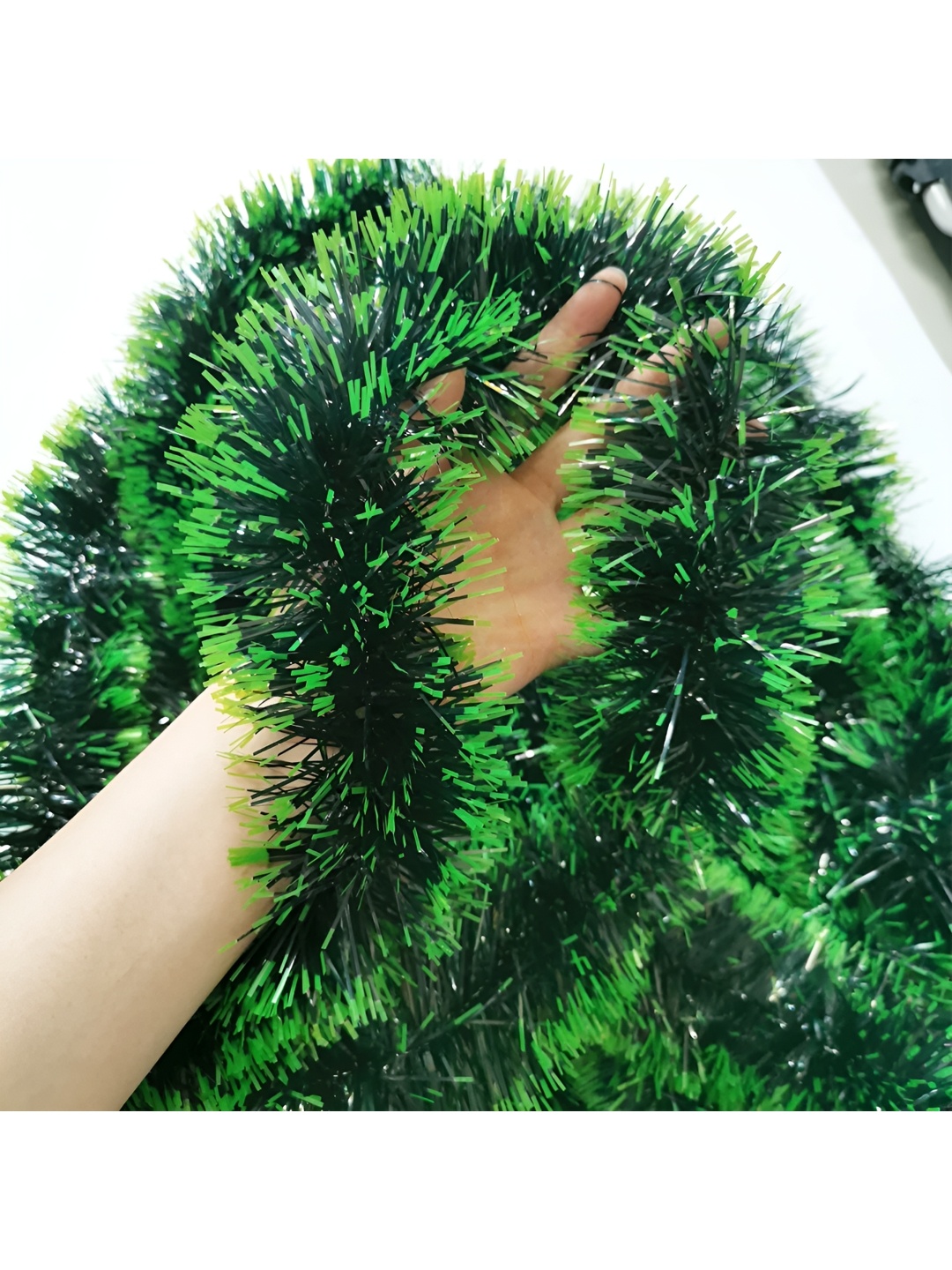 

CraftVatika Green Christmas Garlands