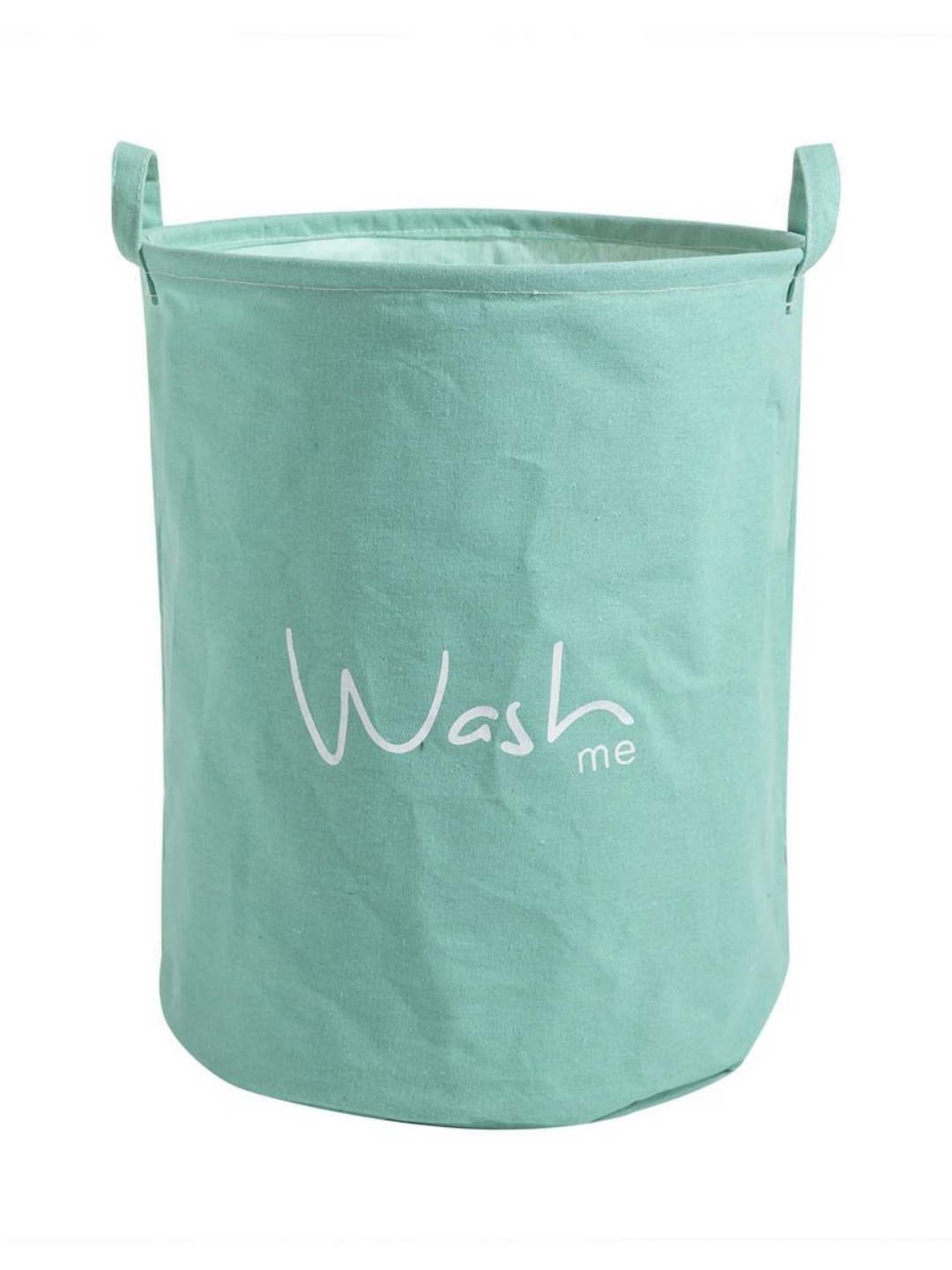 

HOKIPO Green Printed Foldable Laundry Bag