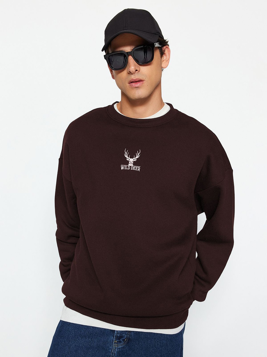 

Trendyol Men Sweatshirt, Na