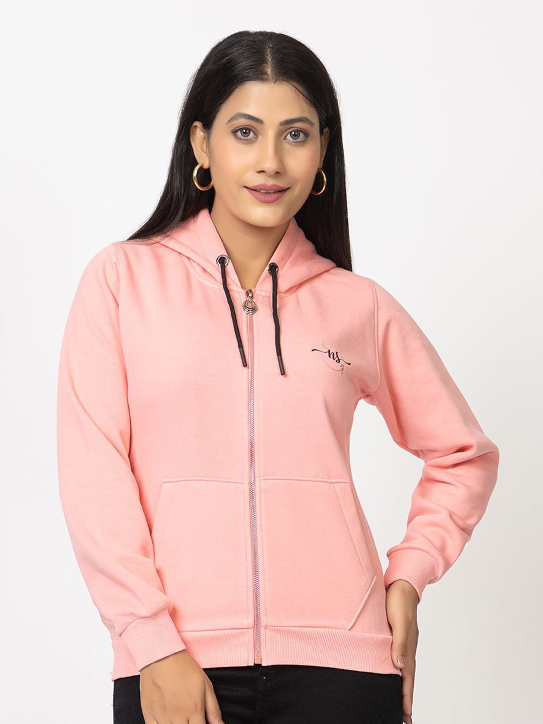 

Navsha Women Hooded Sweatshirt, Pink