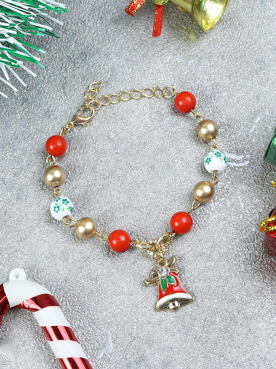 

Asthetika Kids Girls Charm Bracelet, Gold