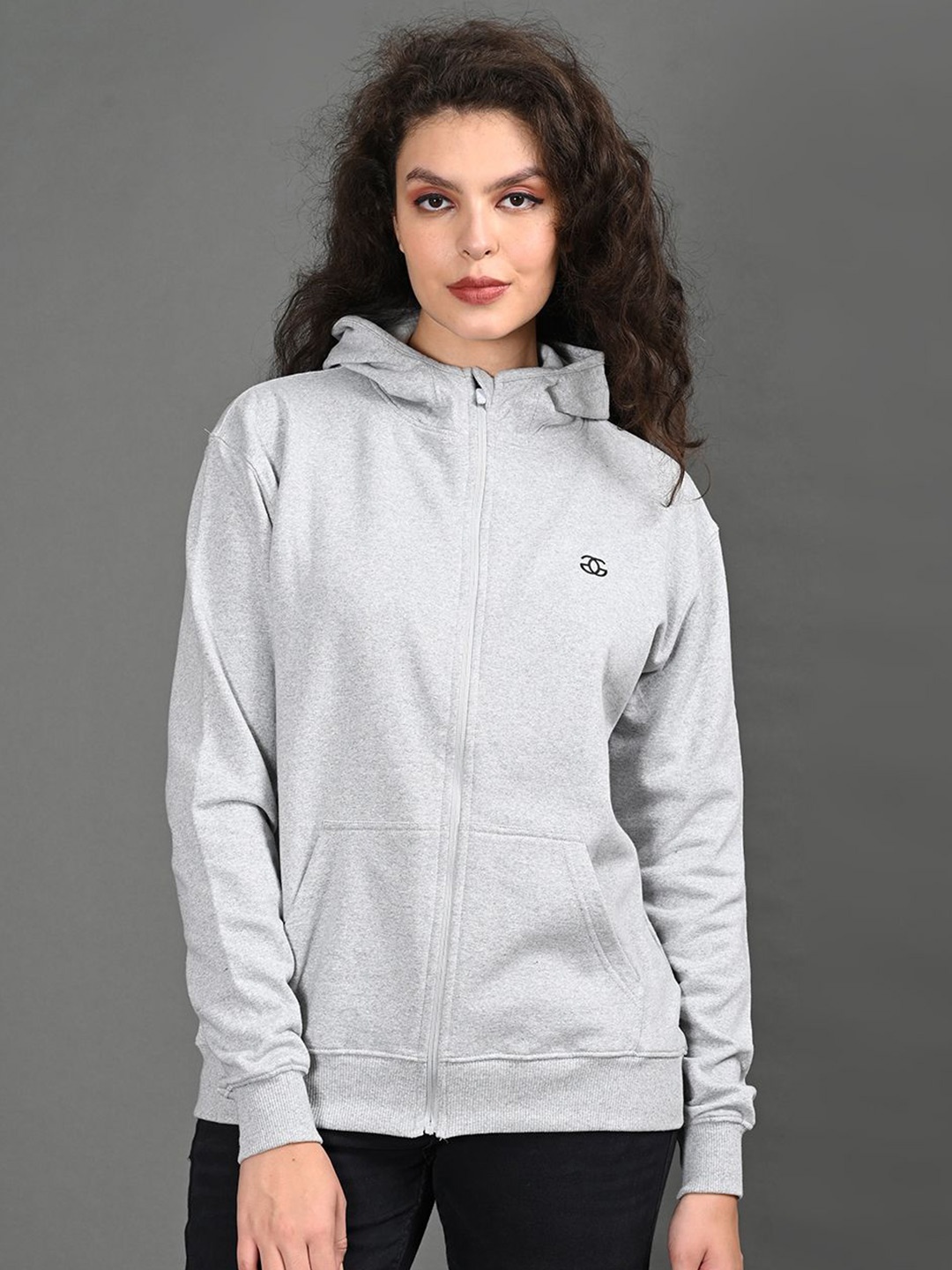 

Genius18 Unisex Hooded Sweatshirt, Grey