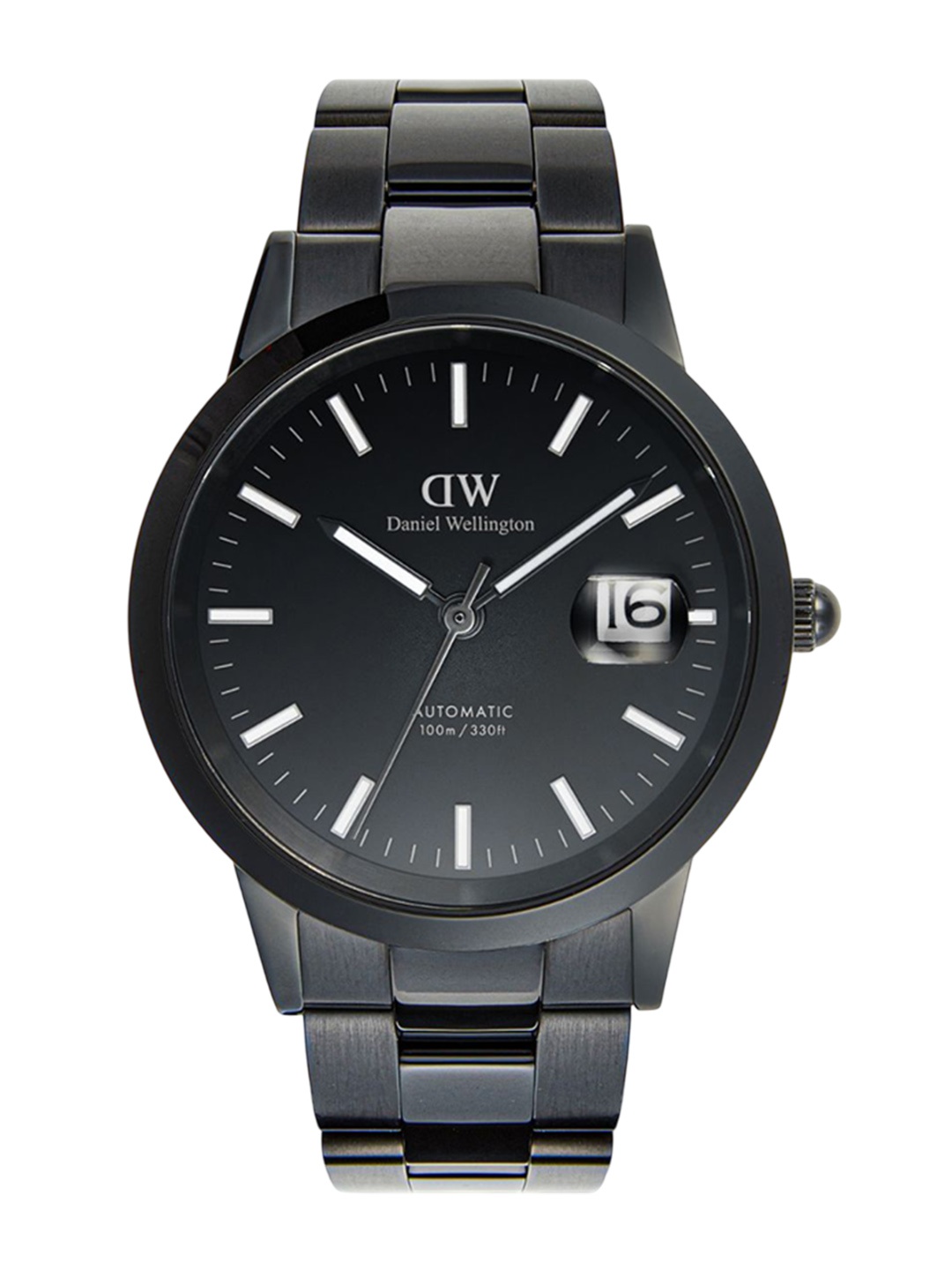 

Daniel Wellington Men Dial & Stainless Steel Straps Analogue Watch DW00100753K, Black