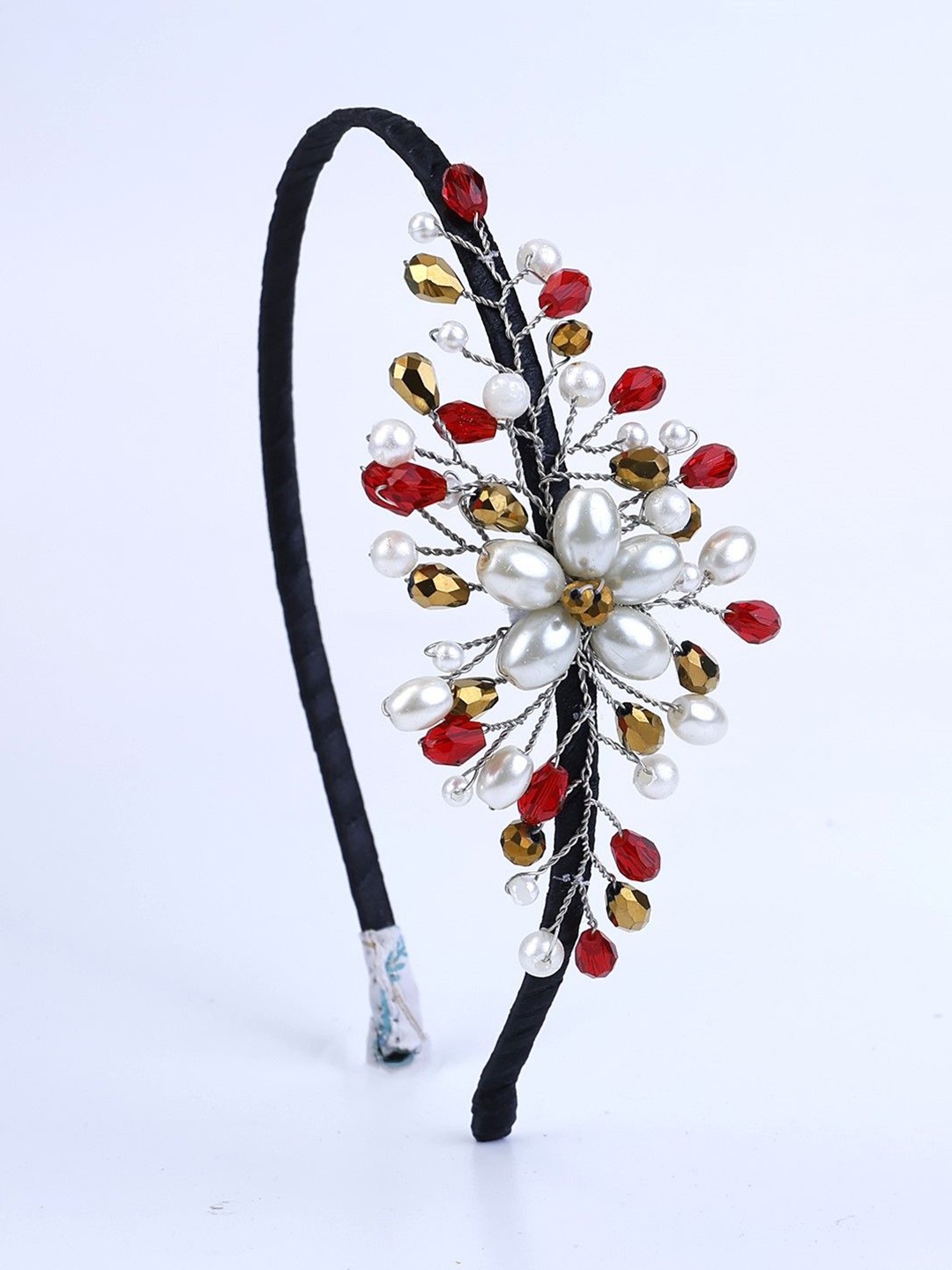 

Choko Girls Embellished Hairband, White