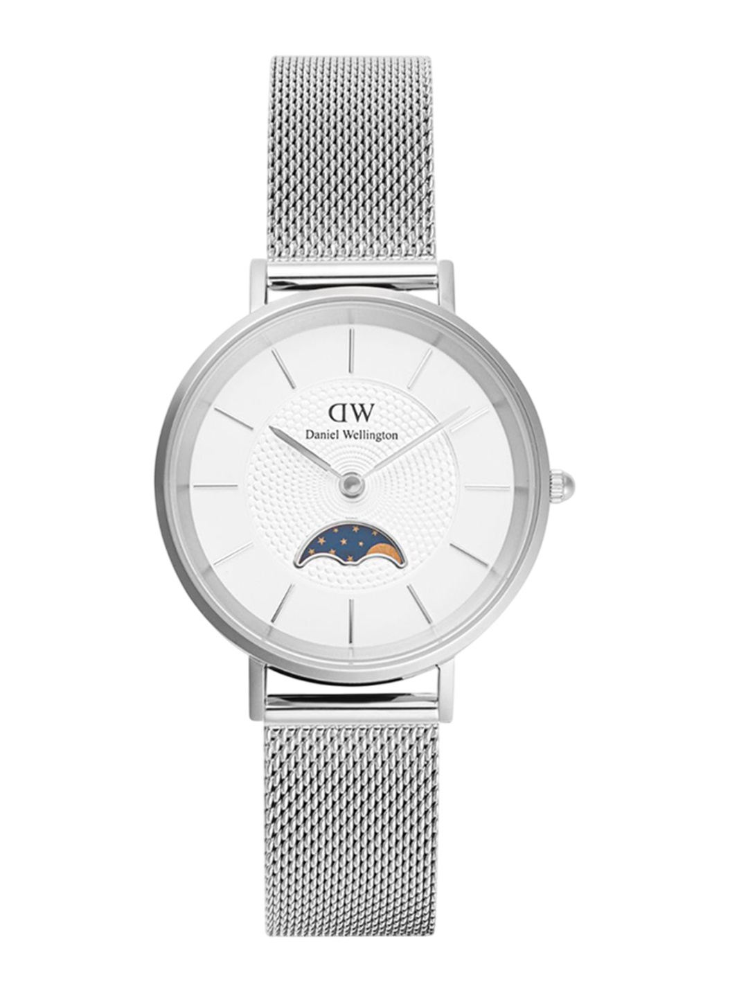 

Daniel Wellington Women Printed Dial & Stainless Steel Straps Analogue Watch DW00100772K, White