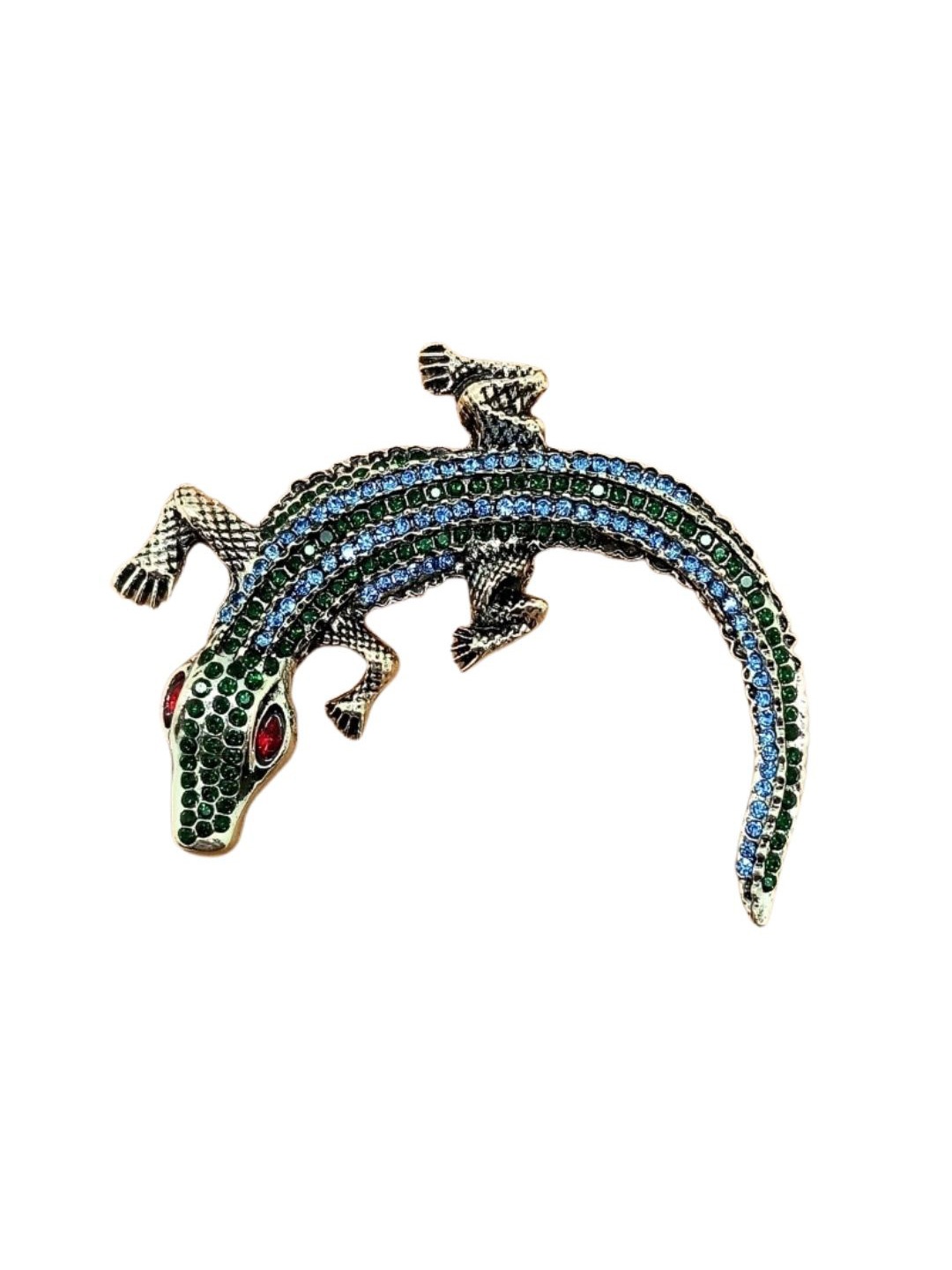 

The Tie Hub Men Brooch, Green