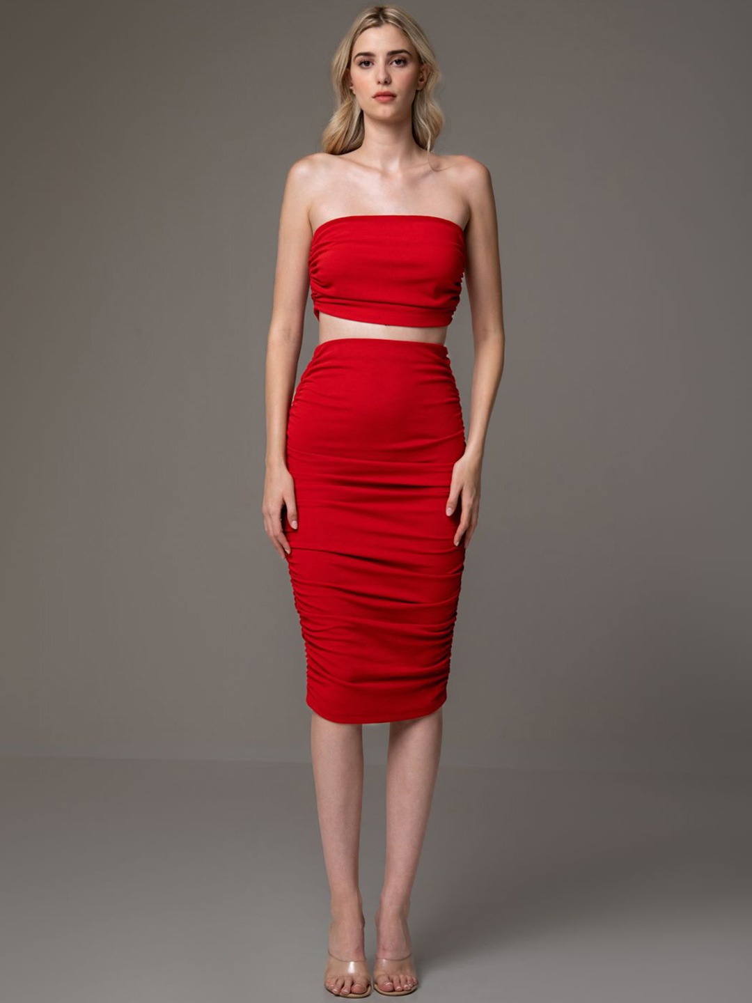 

SOTBELLA Women Co-Ords, Red