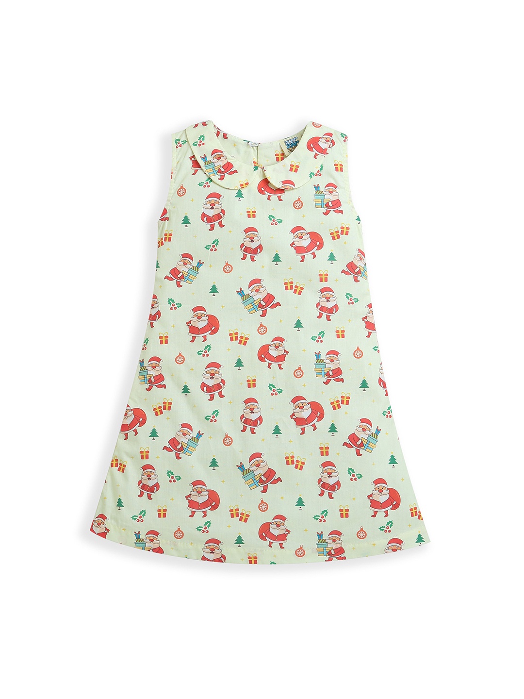 

ZIP ZAP ZOOP Floral Print A-Line Dress, Green