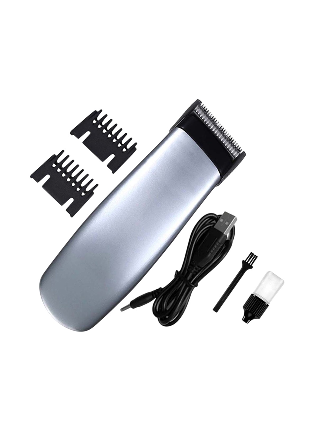 

KMI Professional Cordless Electric Mini Powerful Trimmer 666c, Silver