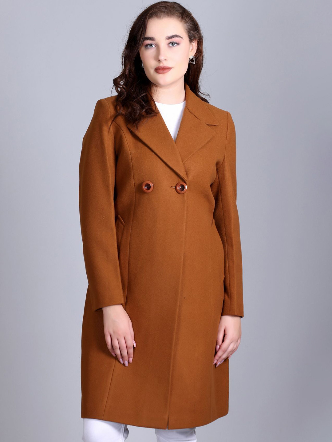 

Winter Wonders Double Breasted Coats, Brown