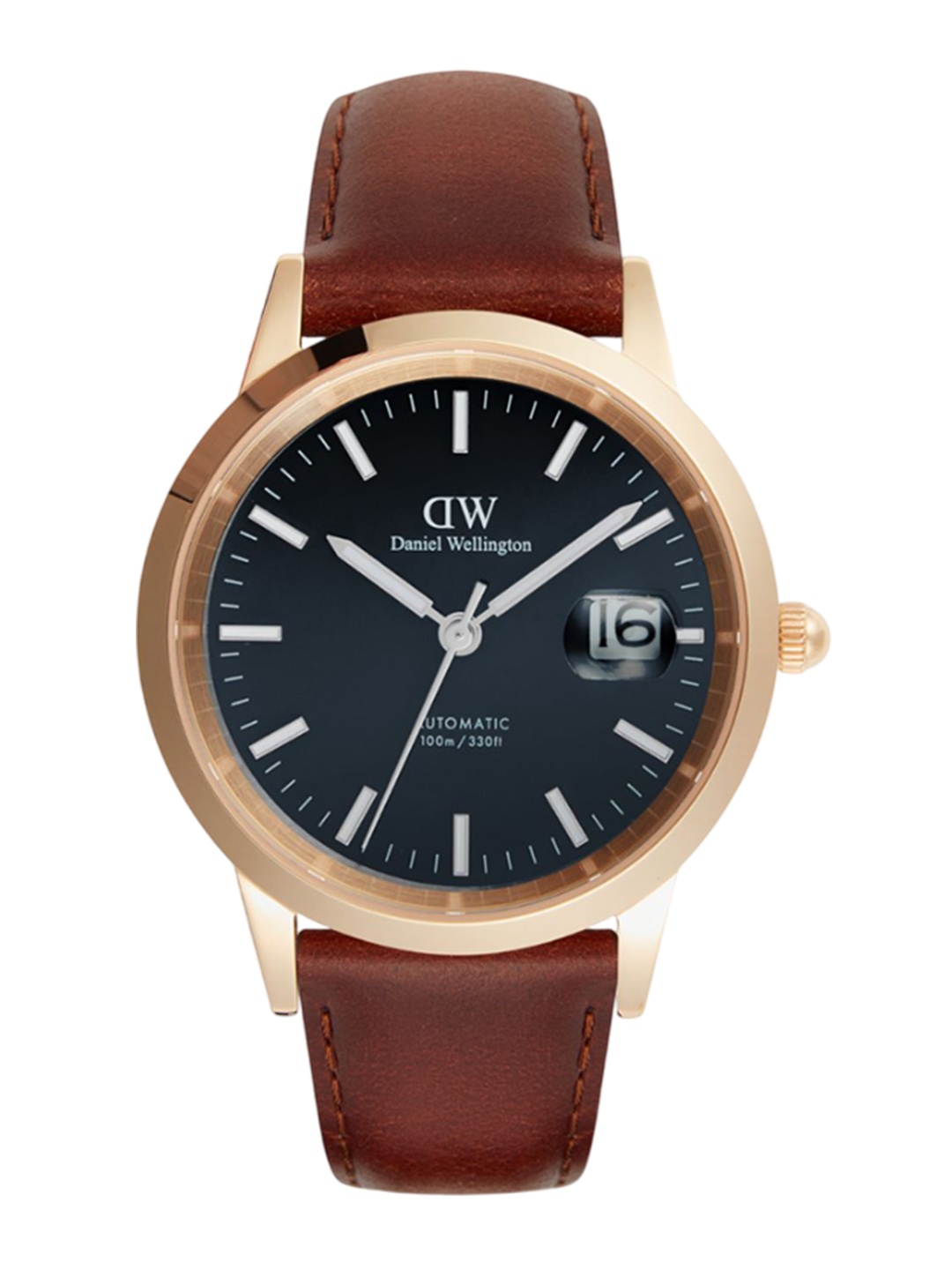 

Daniel Wellington Iconic Men Dial & Leather Straps Analogue Watch DW00100758K, Blue