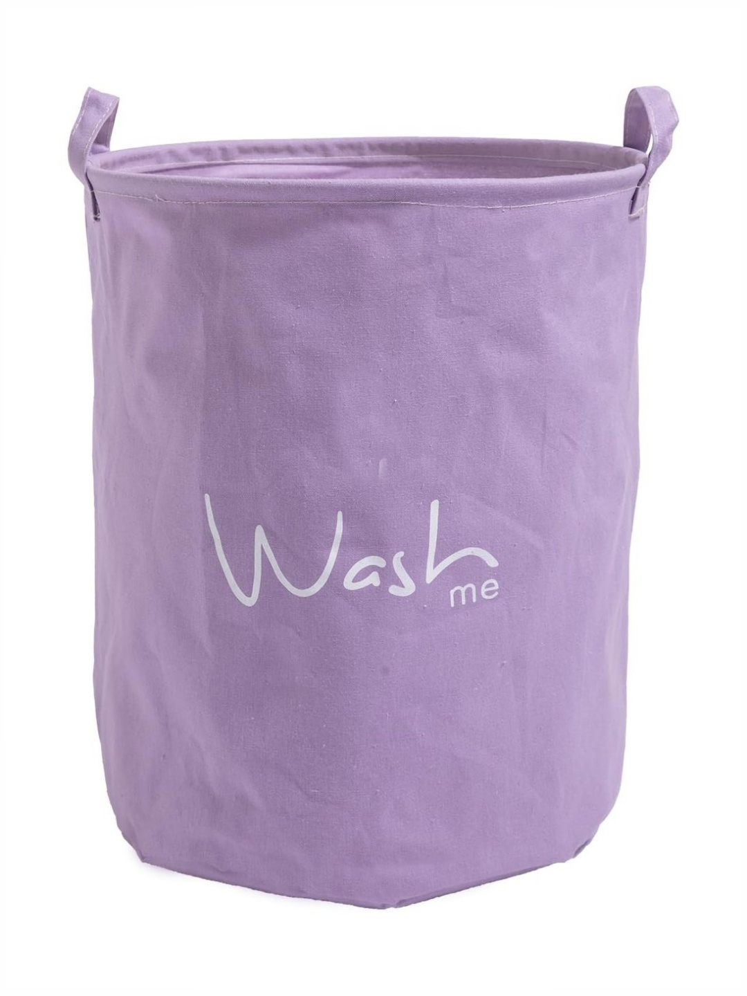 

HOKIPO Purple Printed Laundry Basket